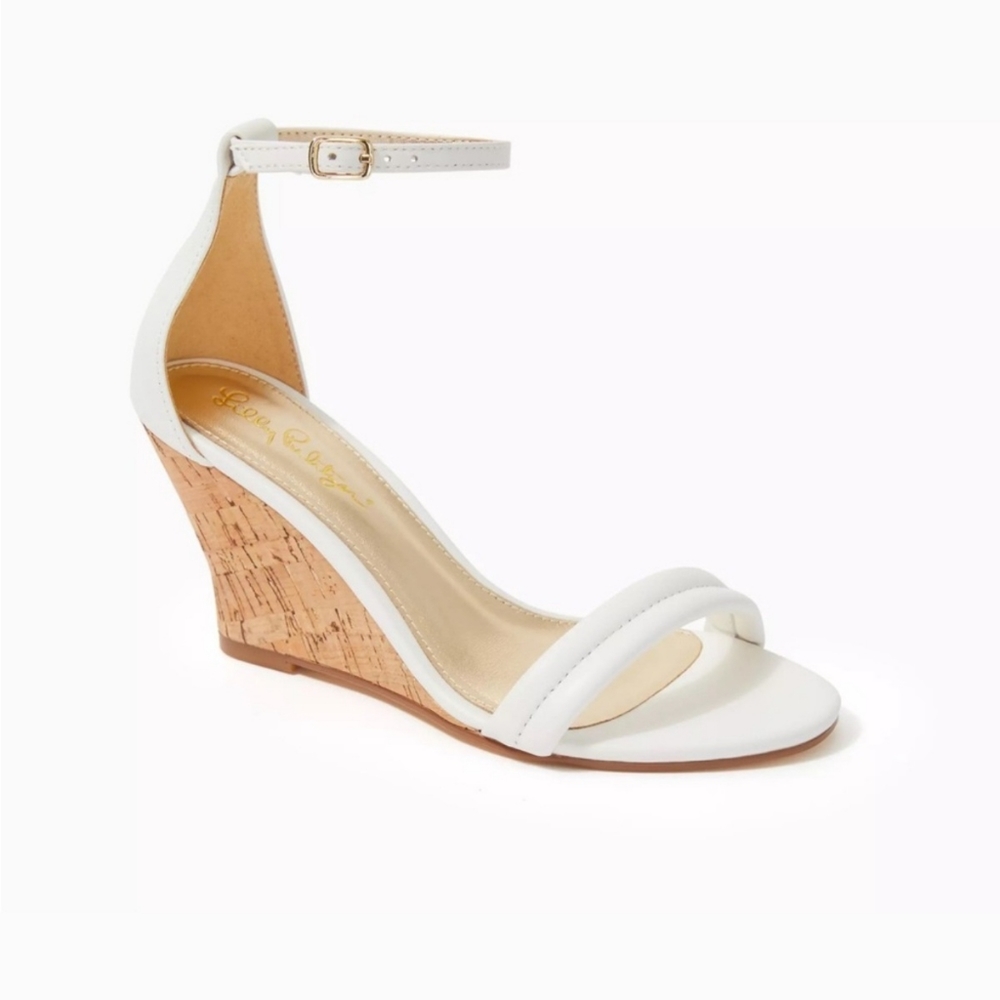 Lilly Pulitzer Jenna Wedge Sandals - 7M